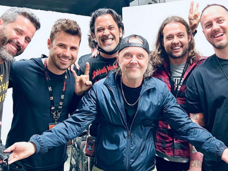 Ego Kill Talent fala sobre tratamento recebido pelo Metallica durante turnê no Brasil