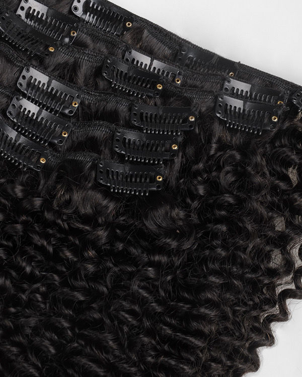 Miniatura: Afro Kinky Curly Clip-ins
