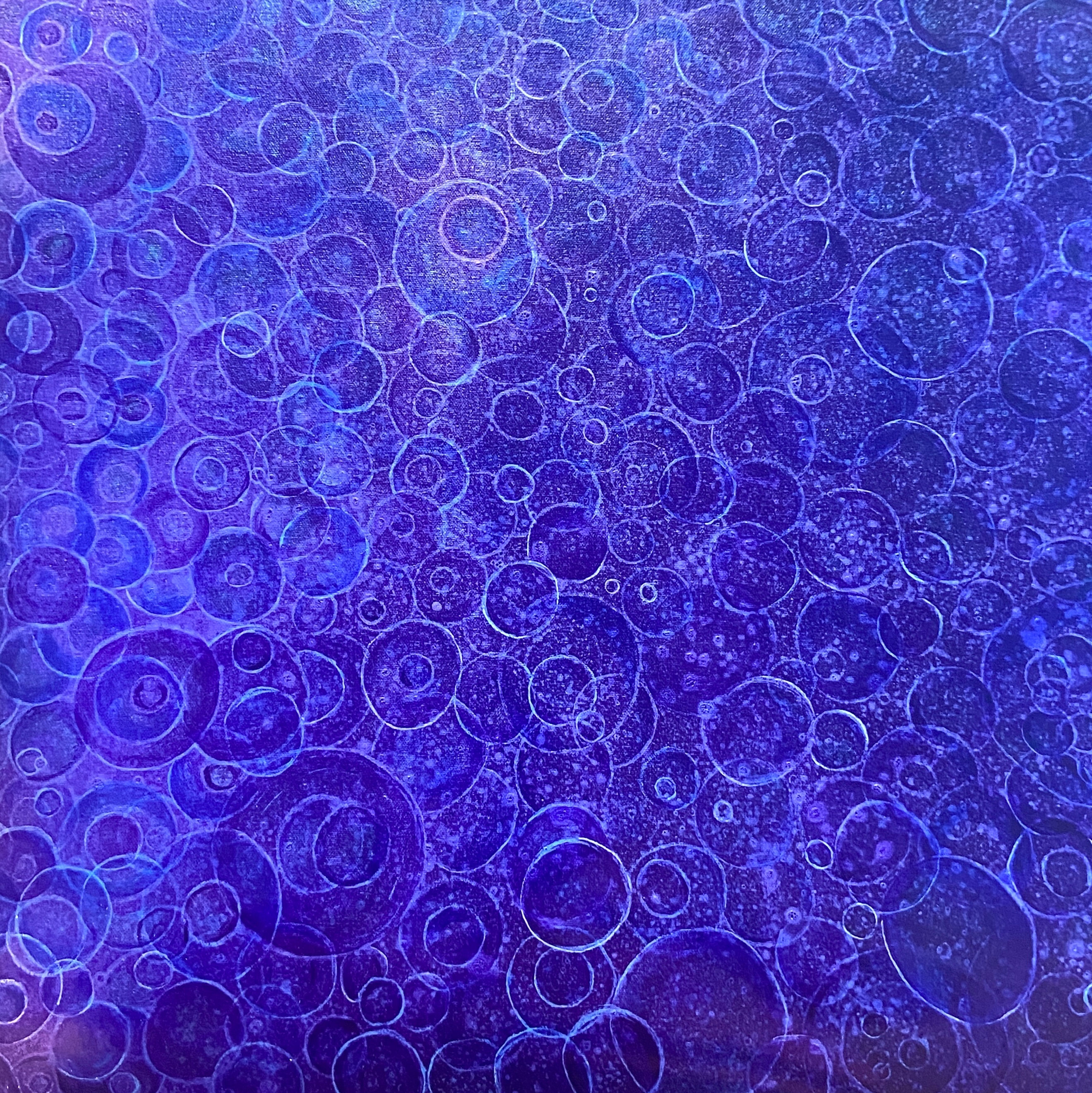Bubbles  PRINT  12x12 on PAPER (gloss)