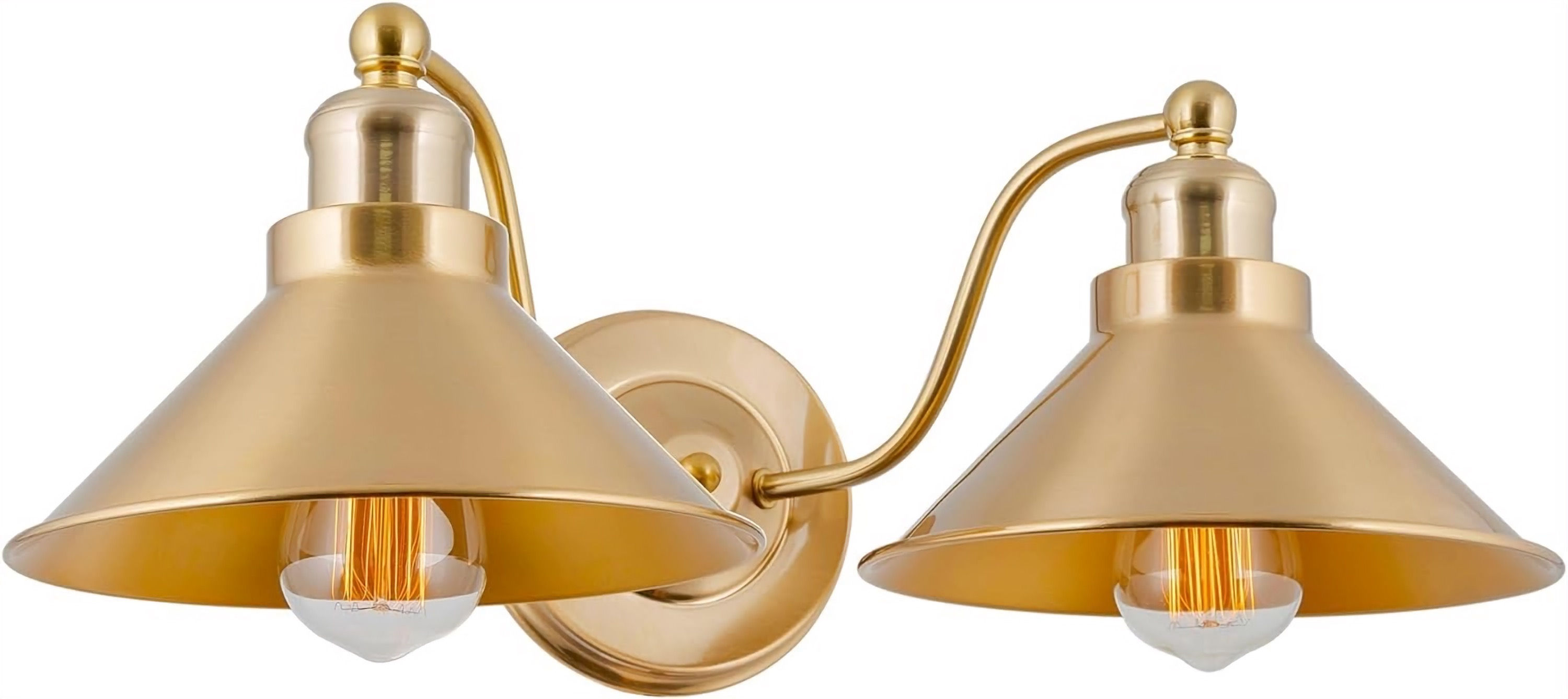 Kira Home Welton Gold Bush Brass