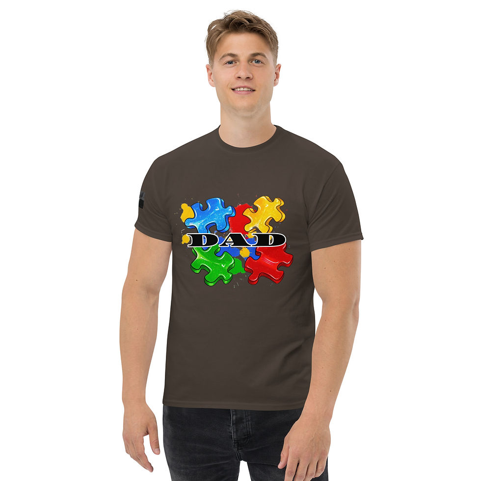 Thumbnail: Dad Autism classic tee