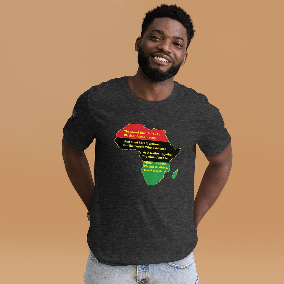 Thumbnail: Pan African UNIA - unisex t shirt