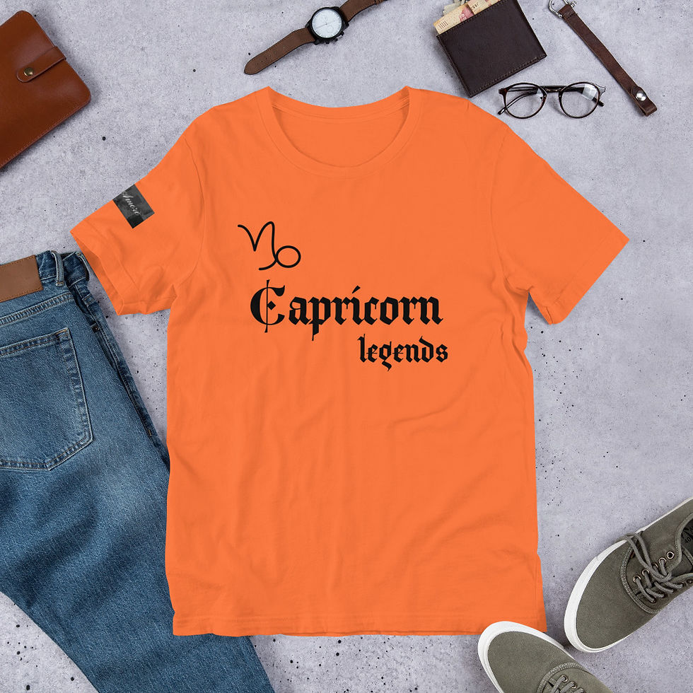 Thumbnail: “Capricorn” zodiac sign unisex t-shirt