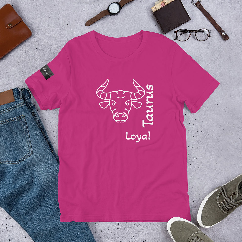 Thumbnail: “Taurus” zodiac sign unisex t-shirt