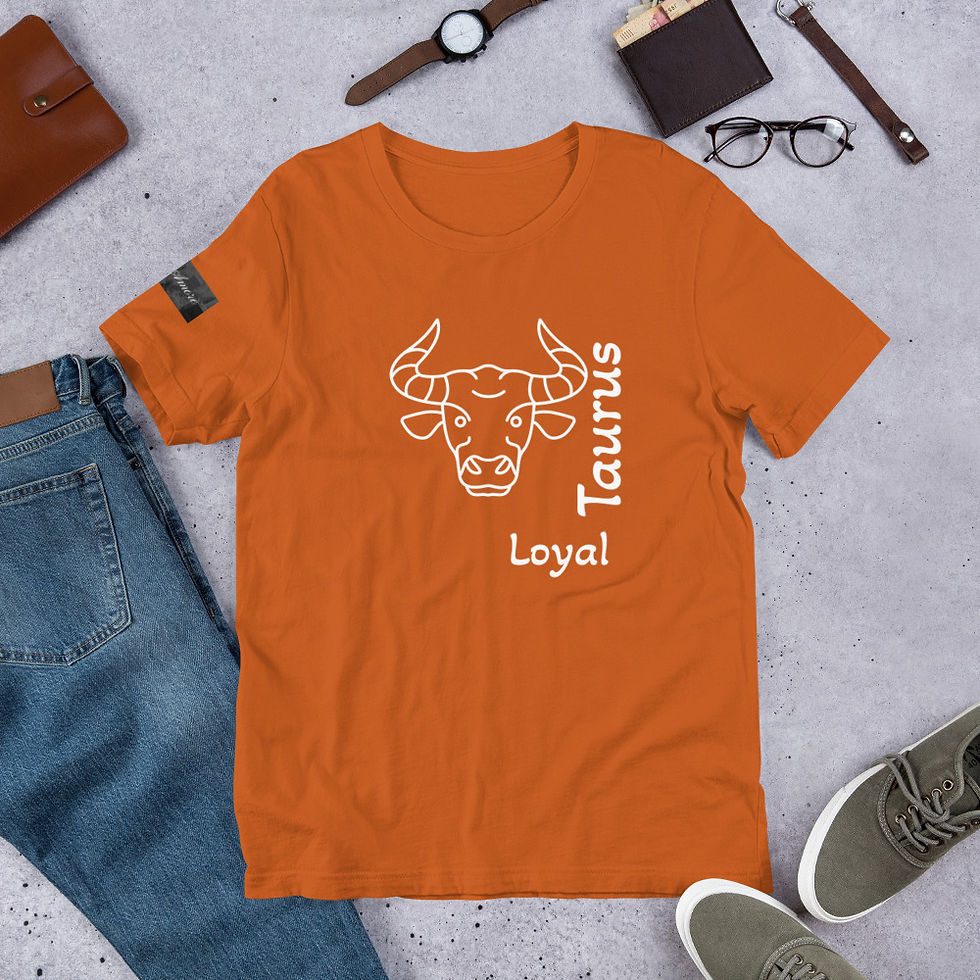Thumbnail: “Taurus” zodiac sign unisex t-shirt