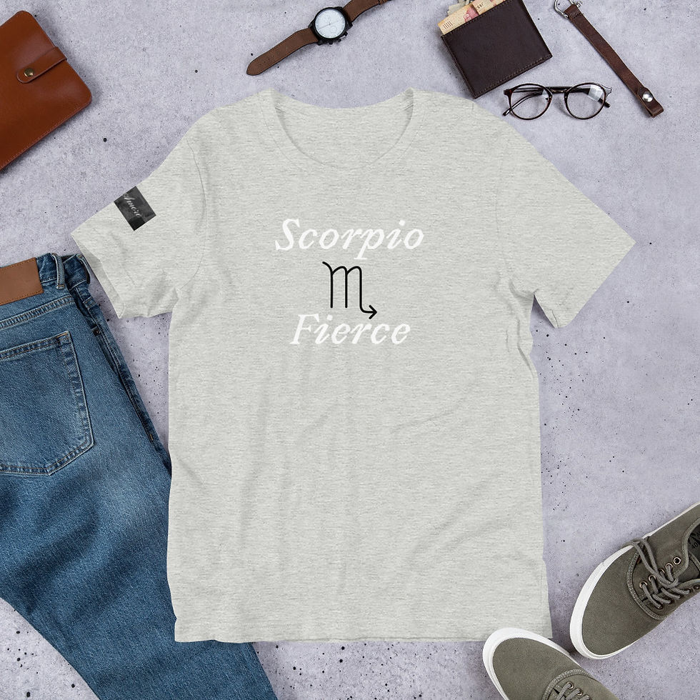 Thumbnail: “Scorpio” zodiac sign unisex t-shirt