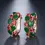 Thumbnail: Luxury CZ Zircon Multi Color Earrings