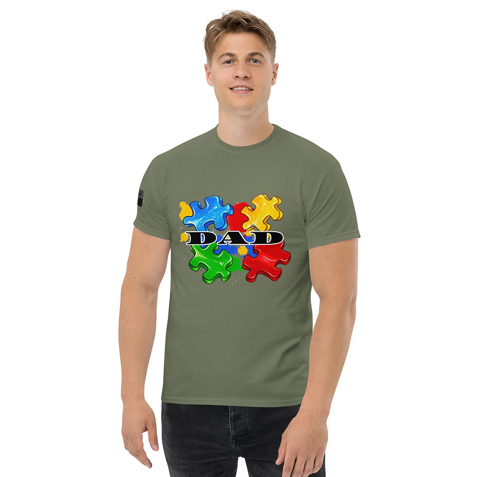 Thumbnail: Dad Autism classic tee