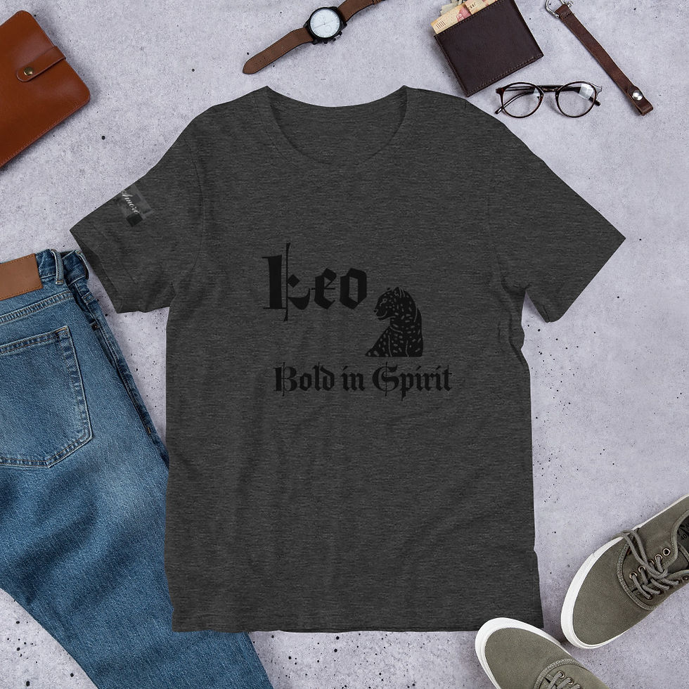 Thumbnail: “Leo” zodiac sign unisex t-shirt