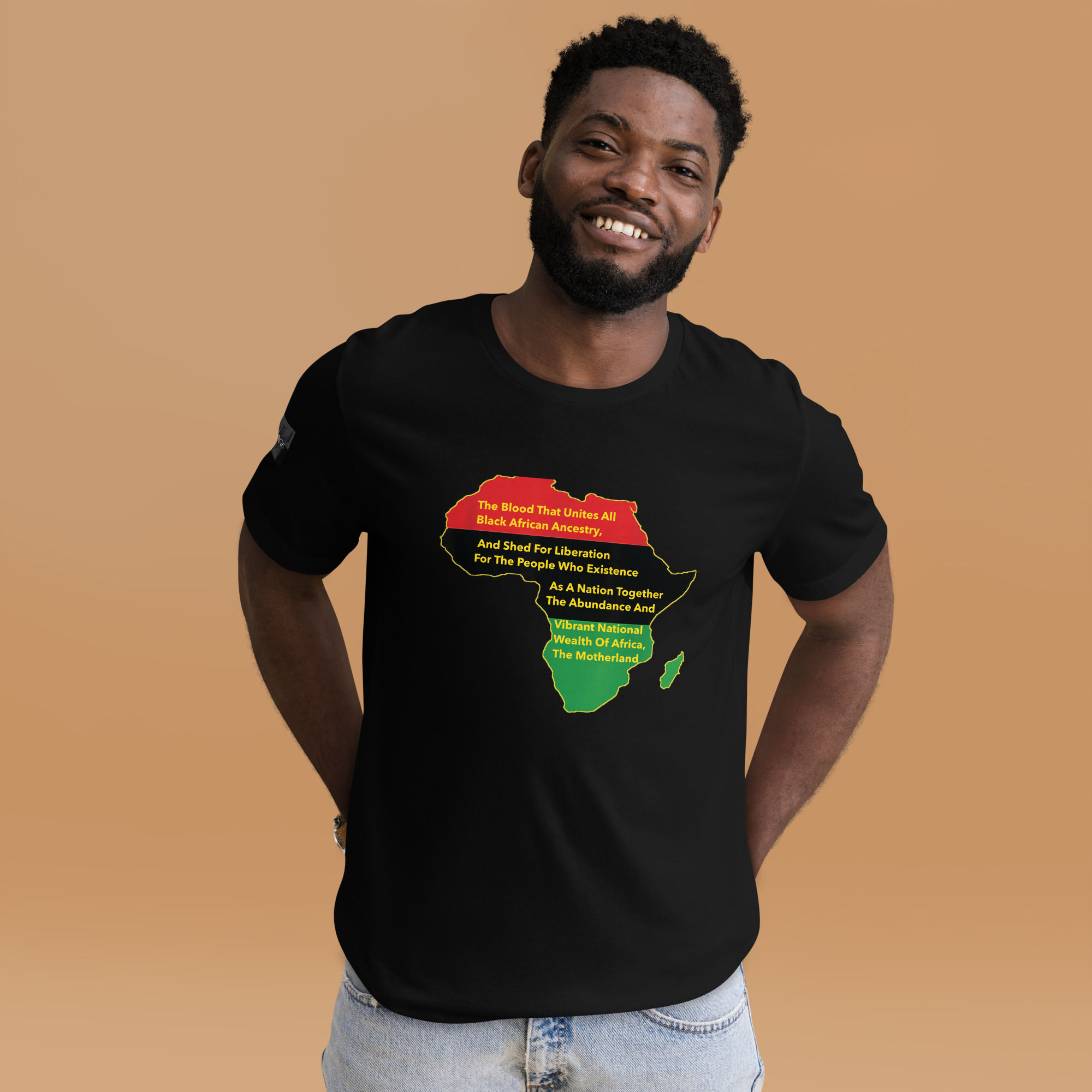 Pan African UNIA - unisex t shirt