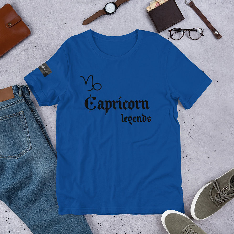 Thumbnail: “Capricorn” zodiac sign unisex t-shirt