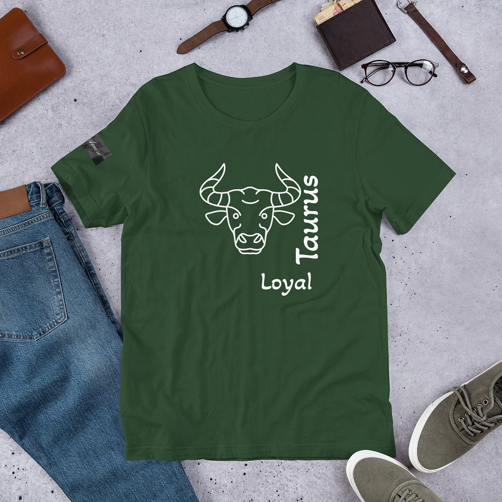 Thumbnail: “Taurus” zodiac sign unisex t-shirt