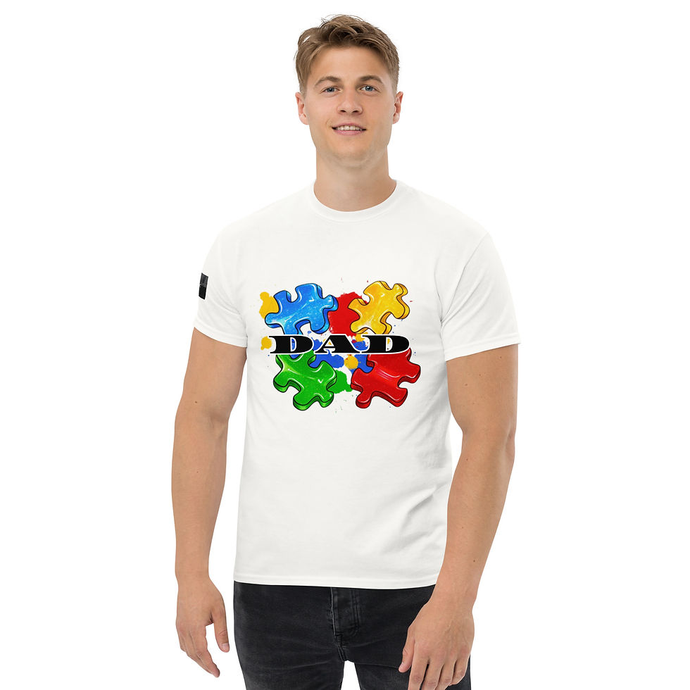 Thumbnail: Dad Autism classic tee