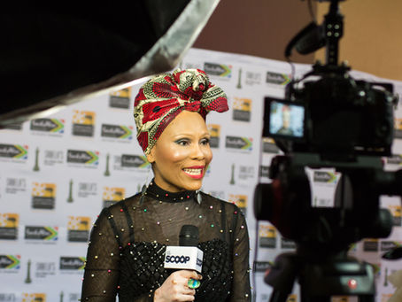 ON THE RED CARPET AT THE 2017 SIMON SABELA AWARDS