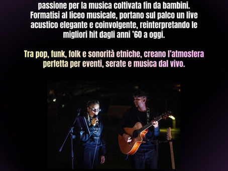 Zona LIVE è #atmosfera acoustic duo
