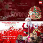 Se ... io lavoro, nella 'Casa di Babbo Natale" a Golfo Aranci