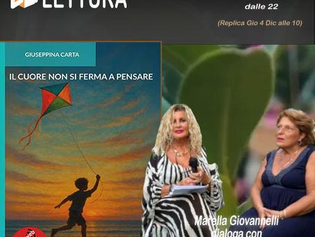 "Il Cuore non si ferma a pensare". L'ultimo lavoro di Giuseppina Carta