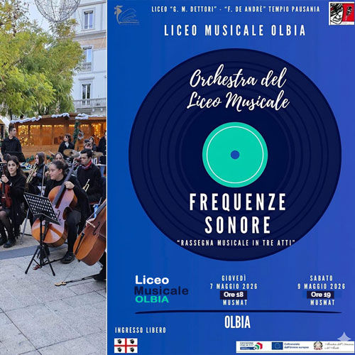 “Frequenze Sonore”: l’Orchestra del Liceo Musicale di Olbia torna sul palco