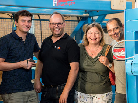 Gemeinderat Bodnegg besucht Abbundzentrum