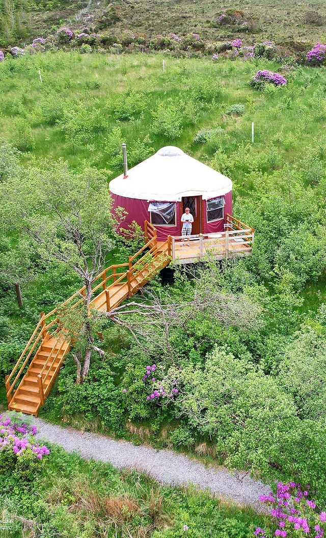 Yurt Glamping, Rural Escape, Unique Getaway Ireland