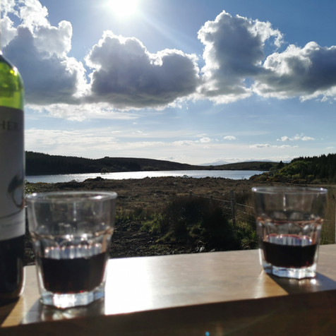 Lake sunset, Eco Hideaway, Donegal Ireland