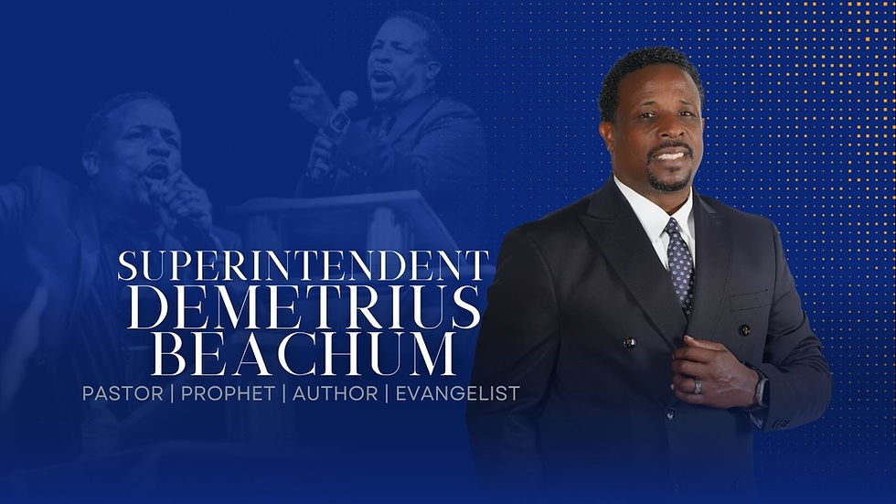Superintendent Demetrius Beachum