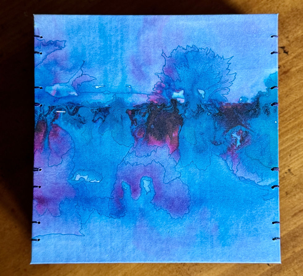 Thumbnail: Purple Painted French Door Journal