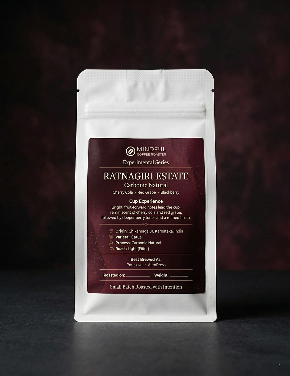 ratnagiri estate — carbonic natural - india coffee by mindful coffee roaster