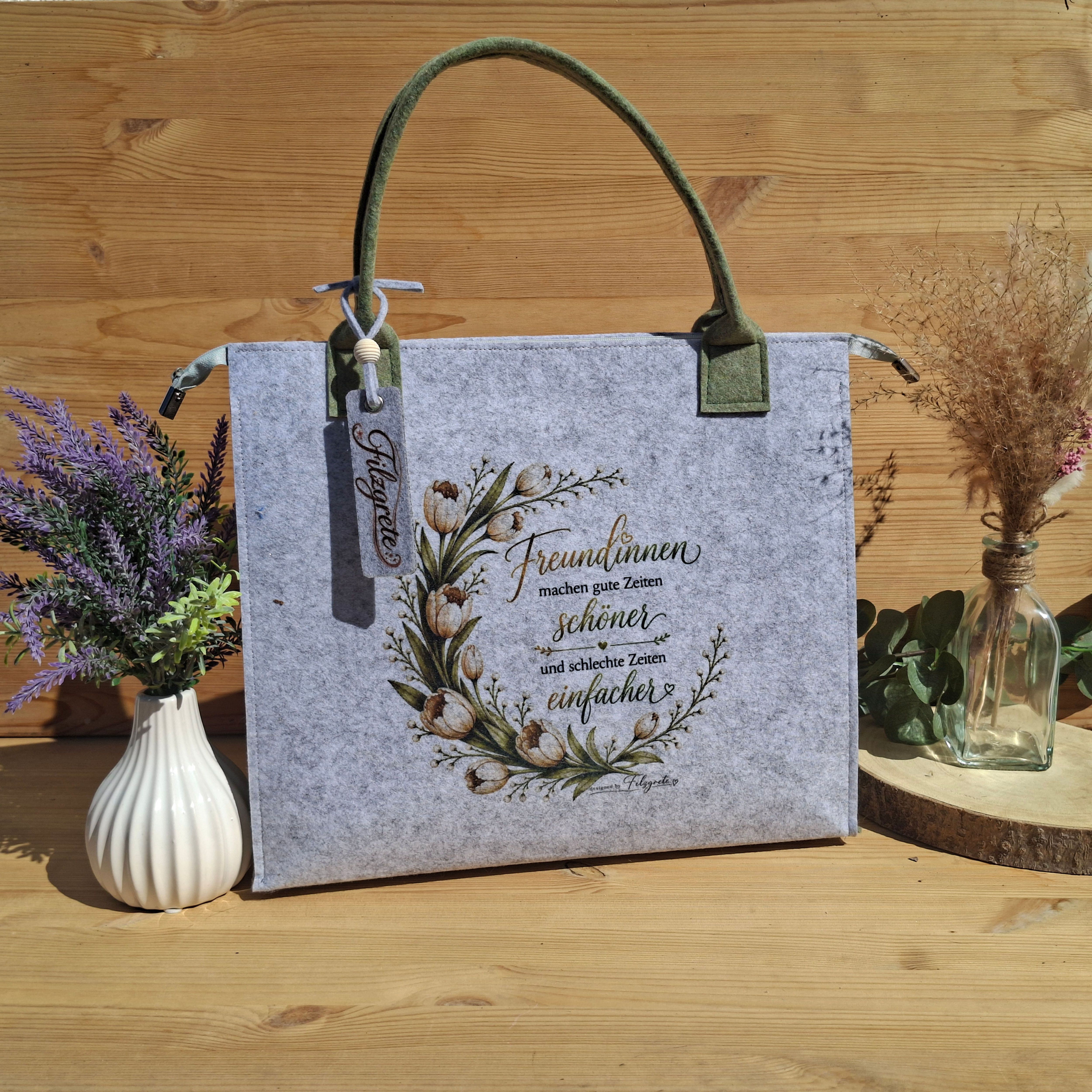 Filztasche "Freundinnen 001"