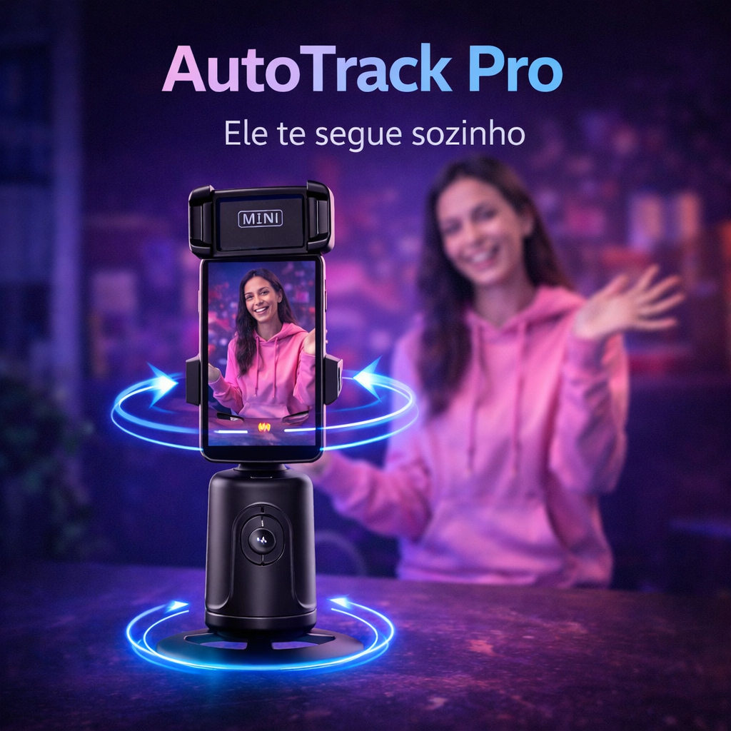 AutoTrack Pro 🤖 Suporte Inteligente que Te Segue Sozinho | 360° para TikTok e V
