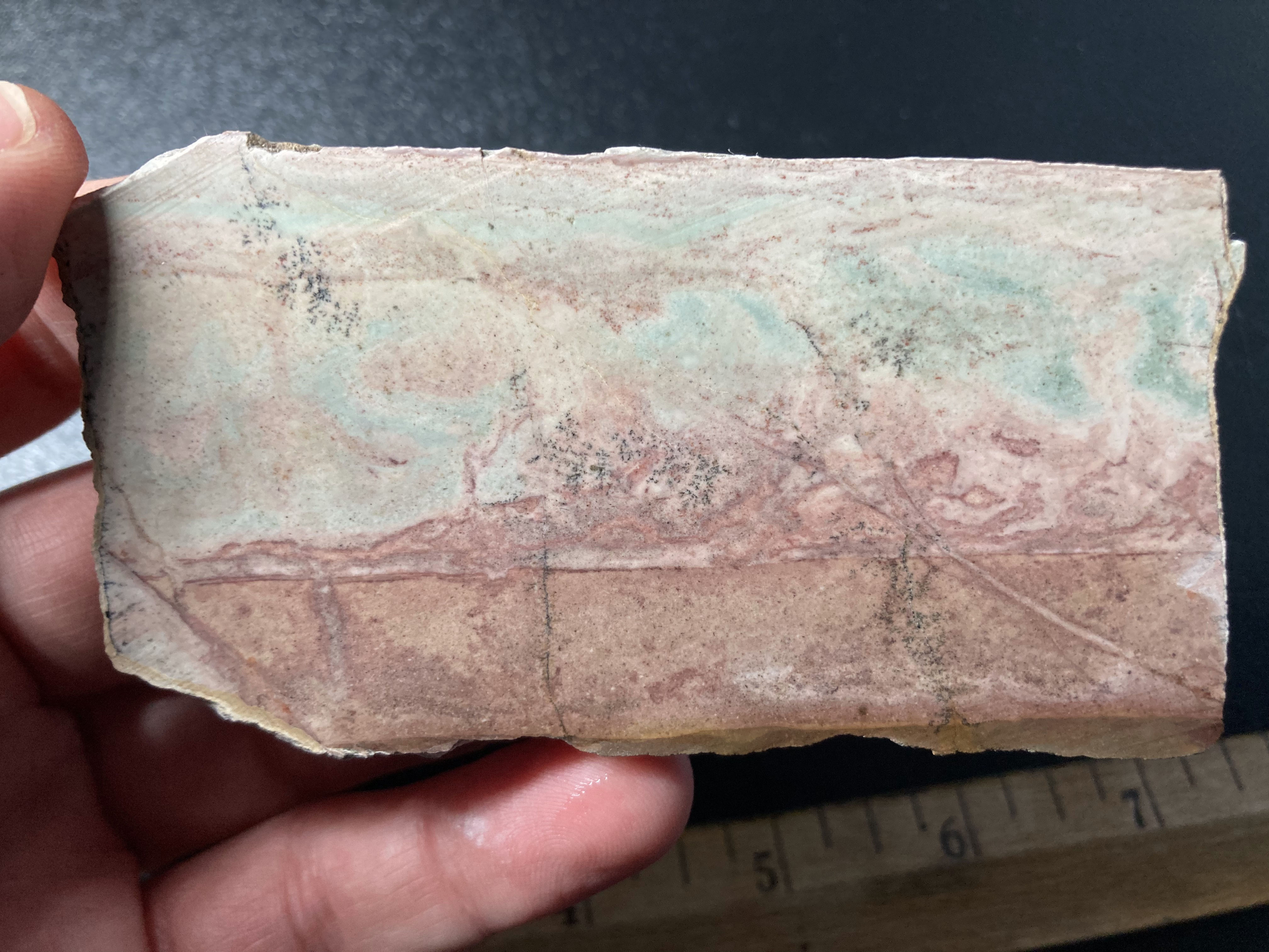 Rare Gunnery Point Jasper slab, AZ - 58 grams