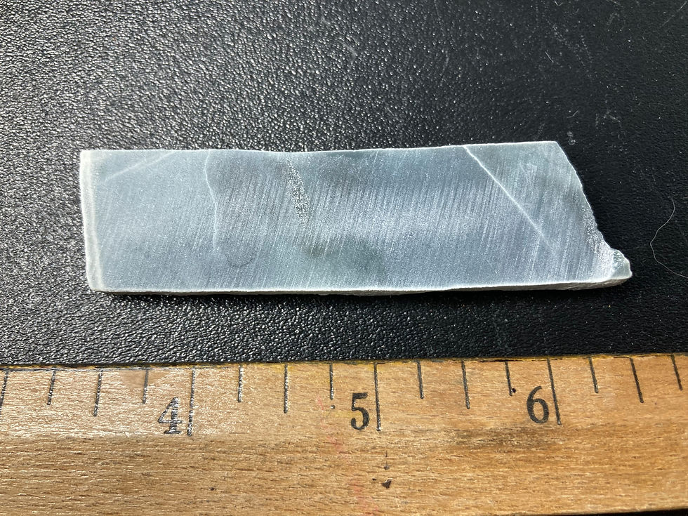 Thumbnail: Blue jadeite slab - 27 grams