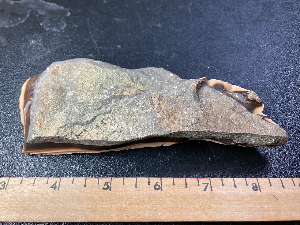 Thumbnail: Rare Bat Cave jasper rough, Oregon  - 236  gram