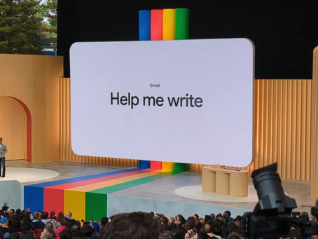 Help Me Write- Gmail Auto-Generate email demo at Google IO 2023