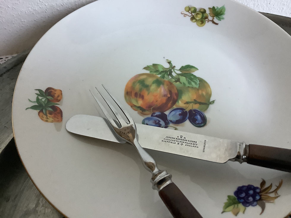 Thumbnail: FRUIT SERVICE FOR 12 - J RODGERS - CIRCA 1930