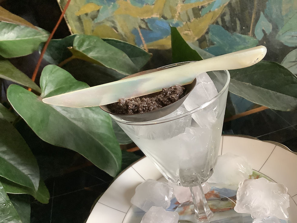 Thumbnail: CAVIAR SPREADER - TOTAL MOTHER OF PEARL - CIRCA 1920