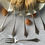Thumbnail: 6 BERRY FORKS - ART DECO - CIRCA 1930