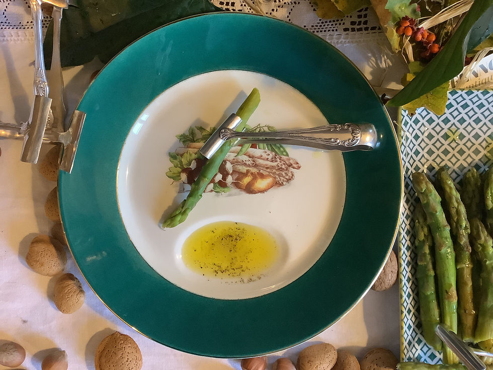 Thumbnail: ASPARAGUS TONGS - CLARIDGES HOTEL - CIRCA 1920