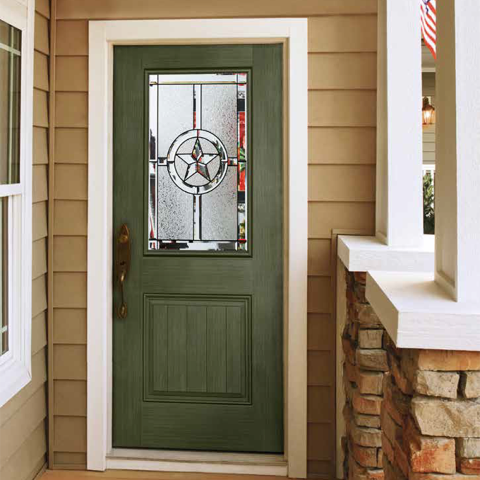 Before and After Door Repair in El Paso