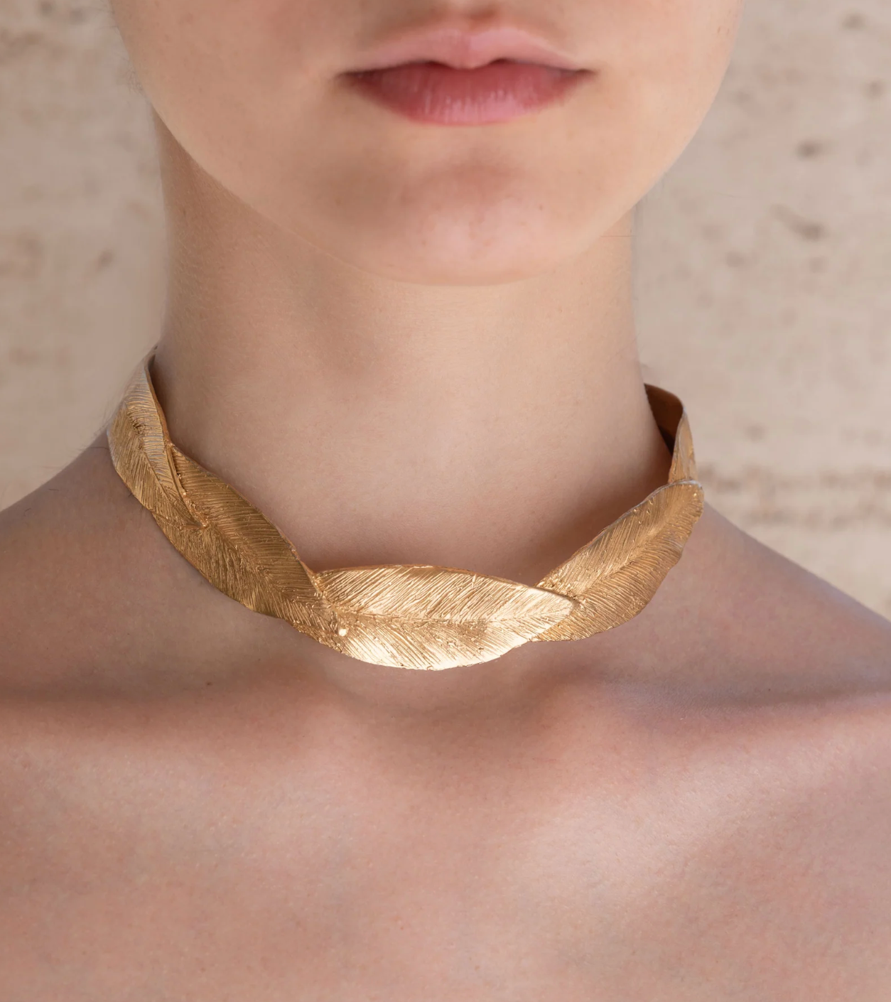Giulia Barela Choker Leaves D2713 1013739