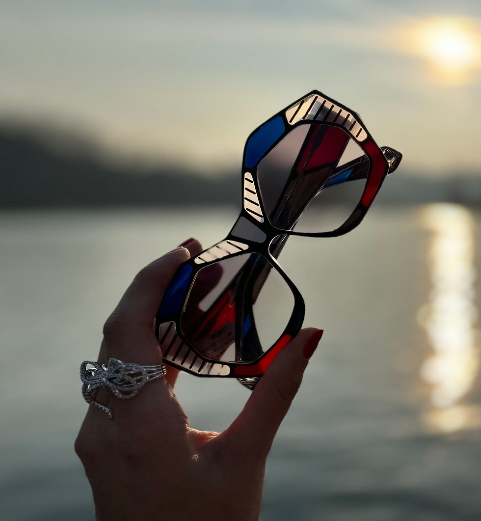 Miniatura: Occhiale Da Sole Dzmitry Samal Leonard Jean D Red