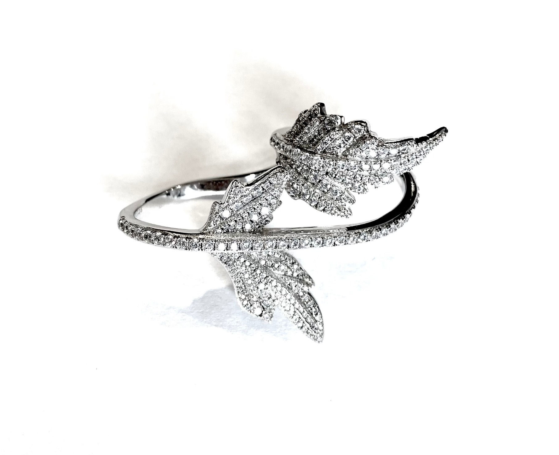 Anello in Argento Foglia APM Monaco