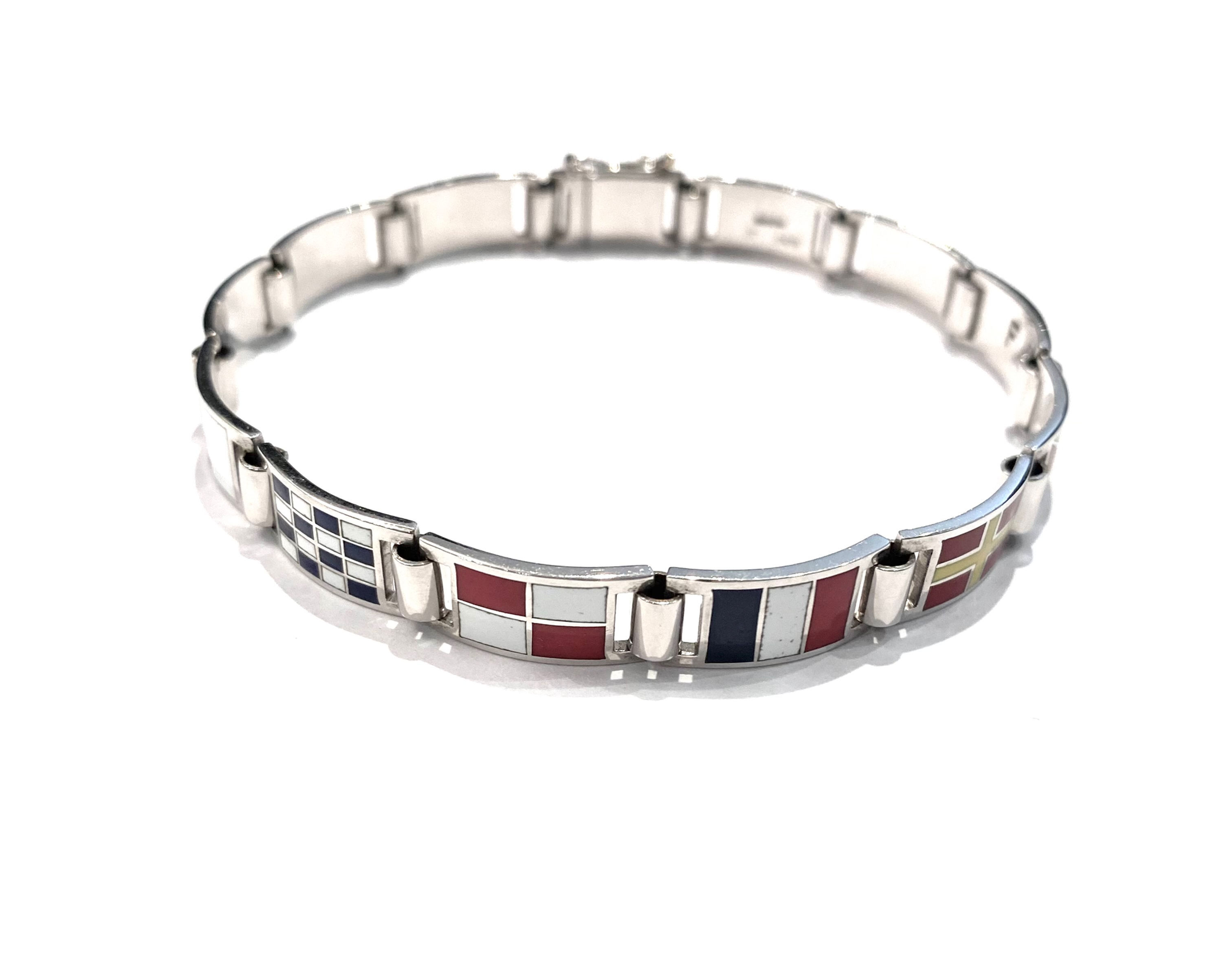 Bracciale Scarabeo Milano Bandiere 604436
