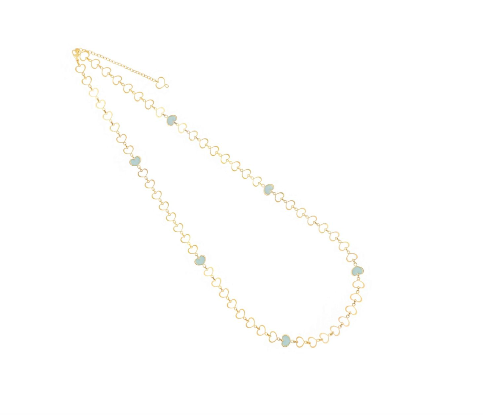 Collana Cuori Turchesi in Argento  Maman Et Sophie 1012401