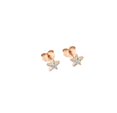 Rue Des Mille Orecchini Lobo Micro Zirconi Stella