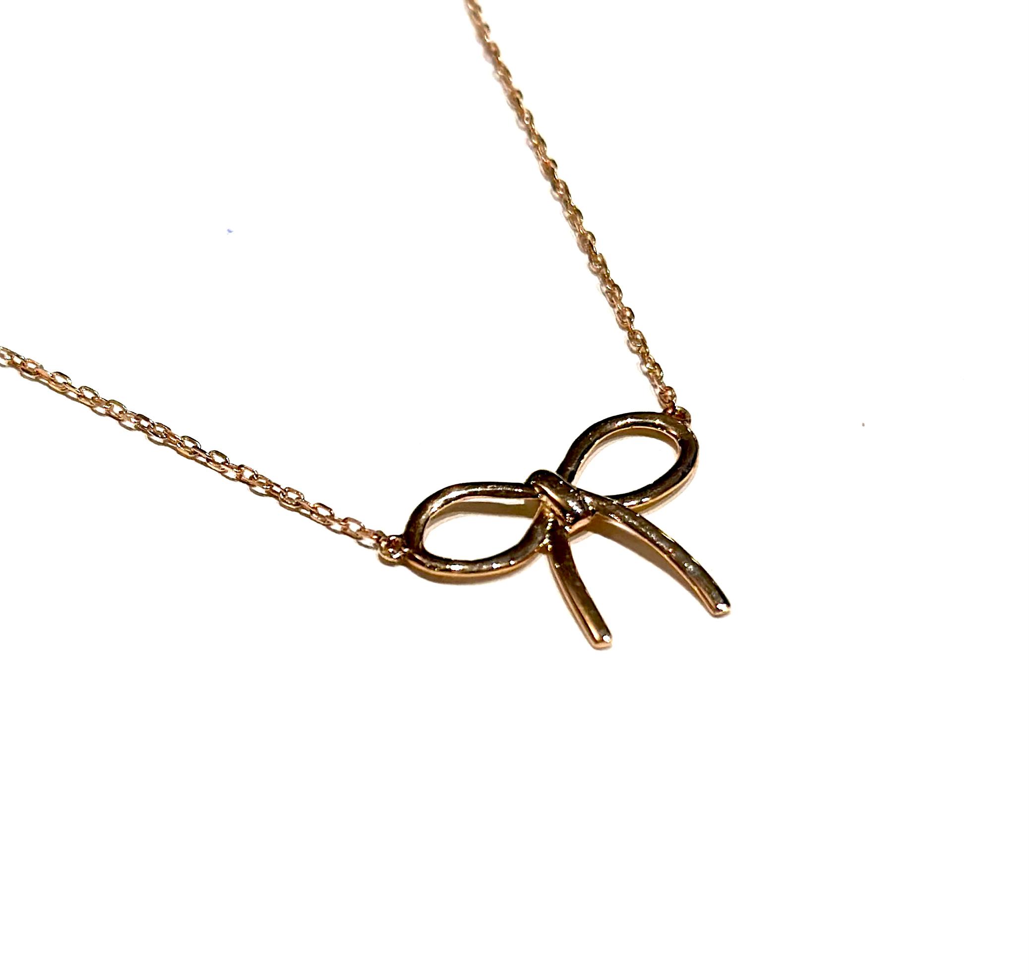 Collana in Oro Rosa Fiocco 985586