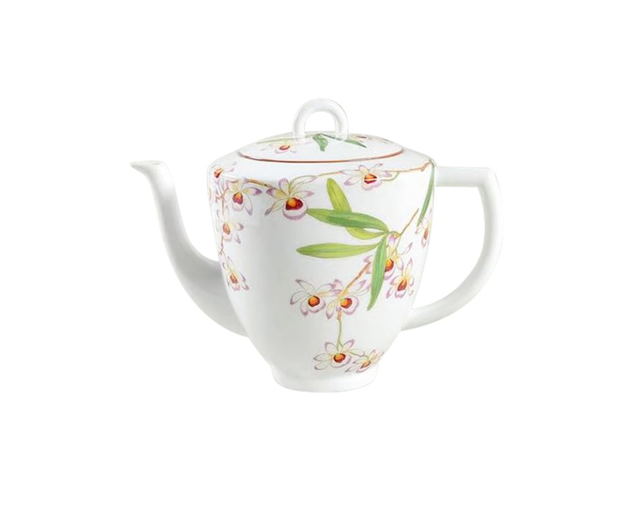 Hermes Tea/Coffee Pot 16018 Jardin des Orchidées