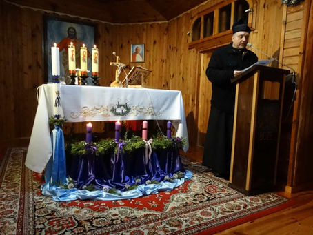 Rekolekcje Adwentowe 2025- Kaplica w Adamowie- fot.Kamila Gacka