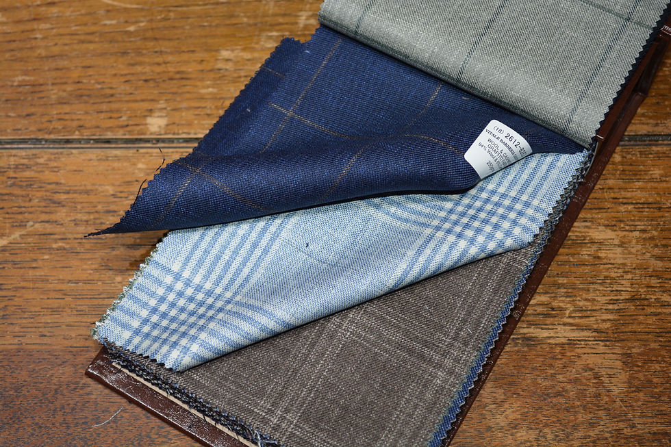 WOOL&CASHMERE GRAFFITI FABRICの生地の写真