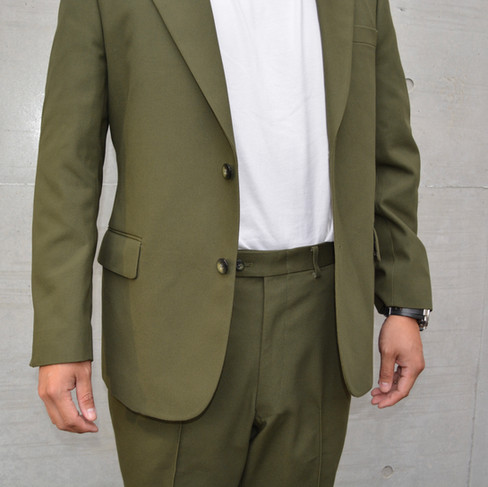 TCツイル生地のセットアップ